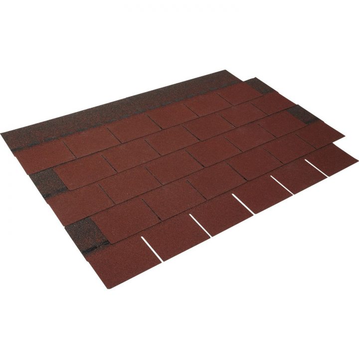 Bardeau Imitation Ardoise Bitumée Rouge Iko Easy Shingle L avec Toiture Abri De Jardin Leroy Merlin