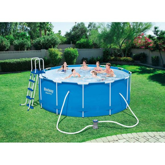 Bestway – Piscine Tubulaire Pro – 3.66 X 1.22 M – Pas Cher intérieur Cora Piscine Hors Sol