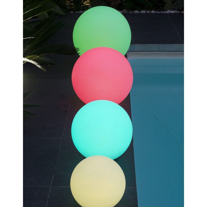 Boule Lumineuse Multicolore Lumisky Bobby C40 L 41,5 X P à Lumisky Bobby C40