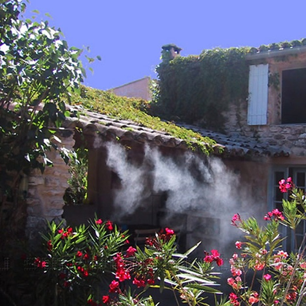 Brumisateur De Jardin Prêt À Fonctionner Longueur 6M- Piscineo pour Brumisateur De Jardin