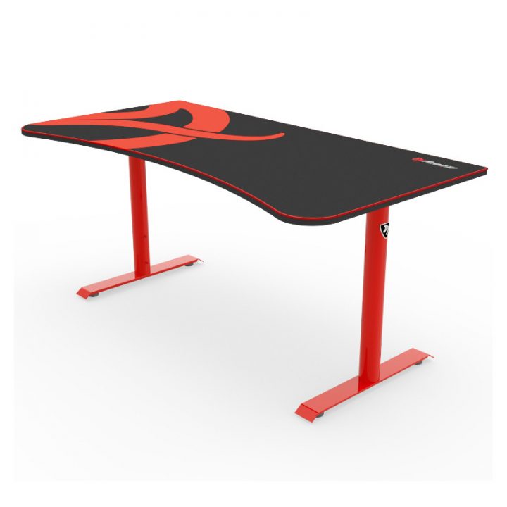 Bureau Gaming Arozzi Arena Rouge | Fauteuilgamer destiné Bureau Gaming