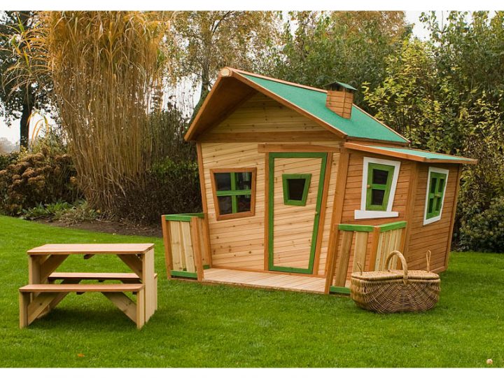 Cabane Bois Jardin Enfant encequiconcerne Plan Cabane De Jardin