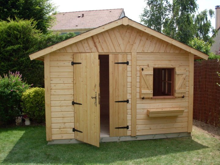 Cabane De Jardin Bois – L'Habis serapportantà Plan Cabane De Jardin