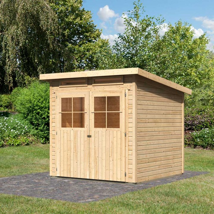 Cabane De Jardin Bois Pas Cher – L'Habis concernant Plan Cabane De Jardin