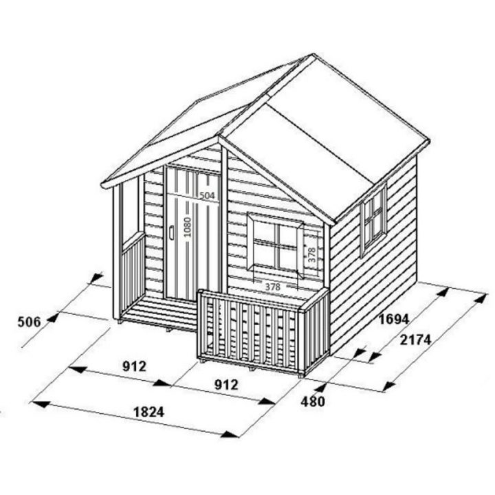 Cabane En Bois Plan – Jardin Piscine Et Cabane à Plan Cabane De Jardin