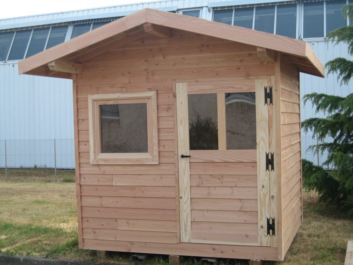 Cabane En Bois Pour Jardin dedans Cabane De Jardin