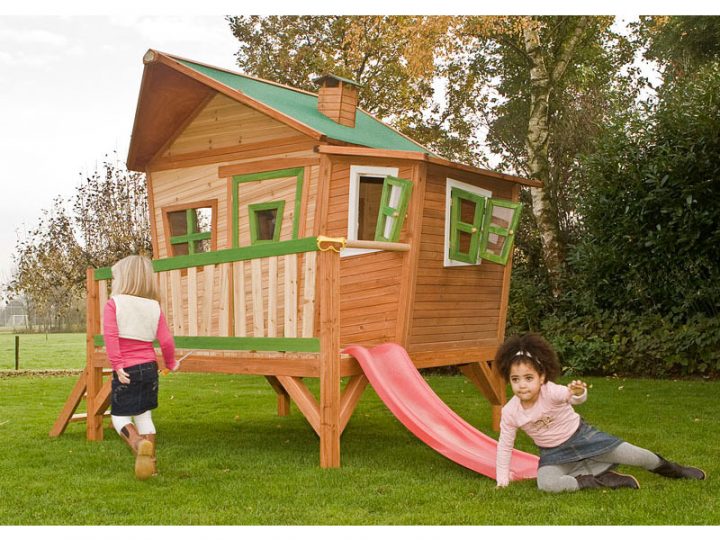 Cabane Enfant Bois "Emma" – 3.40 X 1.80 X 2.23 M 39719 à Cabane De Jardin Enfant Bois