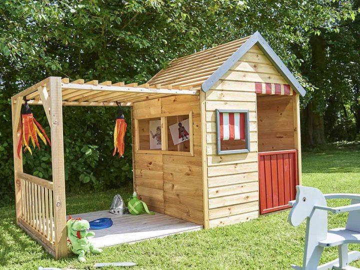 Cabane Enfant En Bois Modulable Modèle Margot | Forest Style à Cabane De Jardin