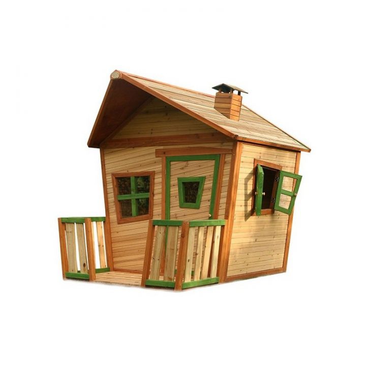 Cabane Pour Enfants En Bois Jesse 118X180X167Cm Axi dedans Cabane Pour Enfant