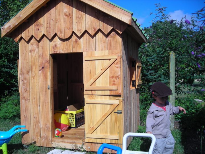 Cabane Pour Enfants | Le Carnet Du Bois avec Cabane Pour Enfant