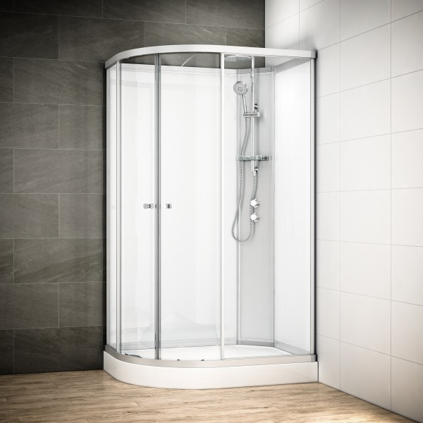 Cabine De Douche 120X90 Pas Cher Integrale destiné Cabine De Douche 85X85 Castorama