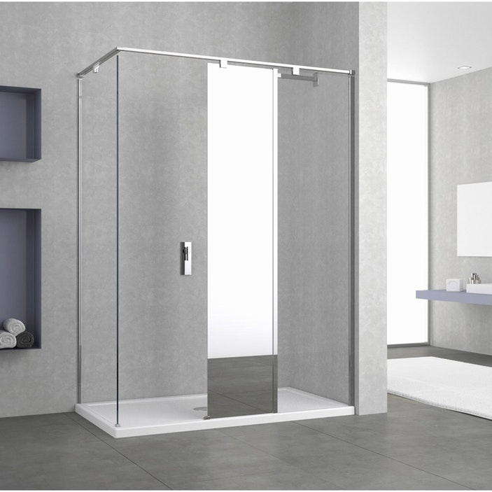 Cabine De Douche Carr L 90 X Cm Urban Leroy Merlin intérieur Cabine De Douche Castorama