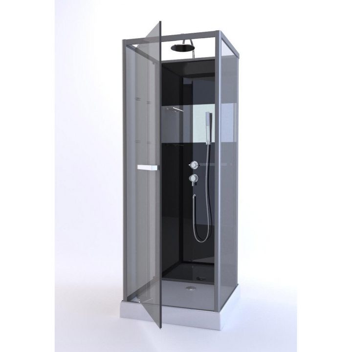 Cabine De Douche Carré L.90 X L.90 Cm, Reflect | Leroy Merlin destiné Lapeyre Cabine De Douche