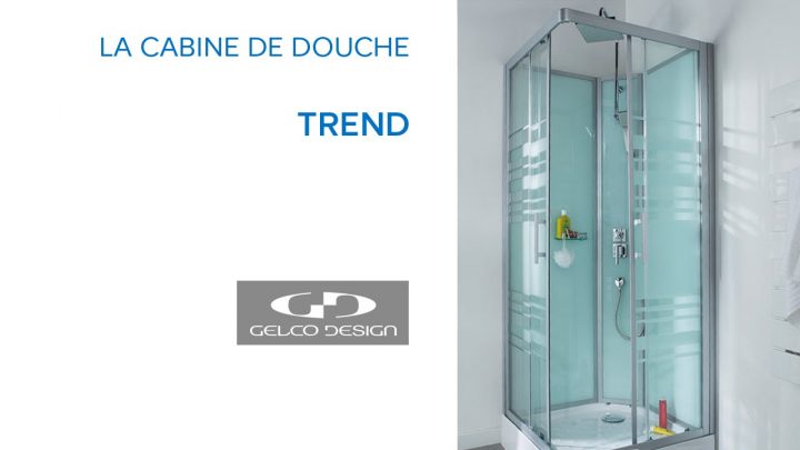 Cabine De Douche Gelco Trend 80 X 80 Cm Pas Cher – Cabine De encequiconcerne Cabine De Douche Integrale Pas Cher