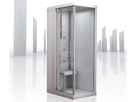 Cabine De Douche Intégrale Brumisante "Infinity 100" 80 X avec Cabine Douche Integrale 80X100