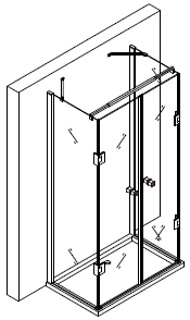 Cabine De Douche Sans Receveur De Douche – Home-Systeme Shop tout Receveur De Douche 80X90