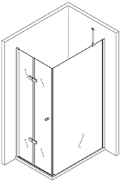 Cabine De Douche "side" Sans Receveur De Douche – Home concernant Receveur De Douche 100X80