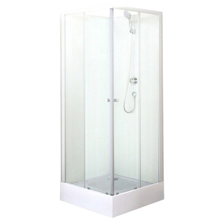 Cabine Douche 80X80 D'occasion serapportantà Cabine De Douche Integrale Pas Cher