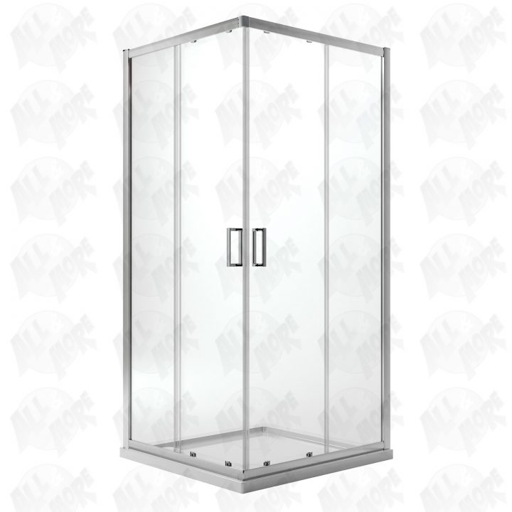 Cabine Paroi Douche 75X75 H185 Transparent 6Mm Mod. Ready tout Cabine De Douche 75X75