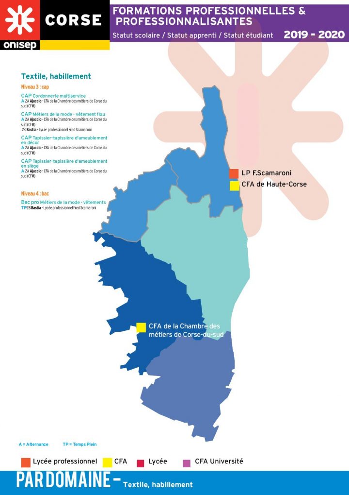 Calaméo – Fiches Diplomes 2019 2020 Par Domaine Textile intérieur Chambre Des Metiers Ajaccio