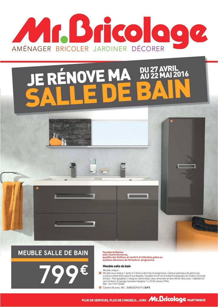 Calaméo – Mr Bricolage Martinique 16Pages 27Avr-22Mai pour Meuble Salle De Bain Mr Bricolage