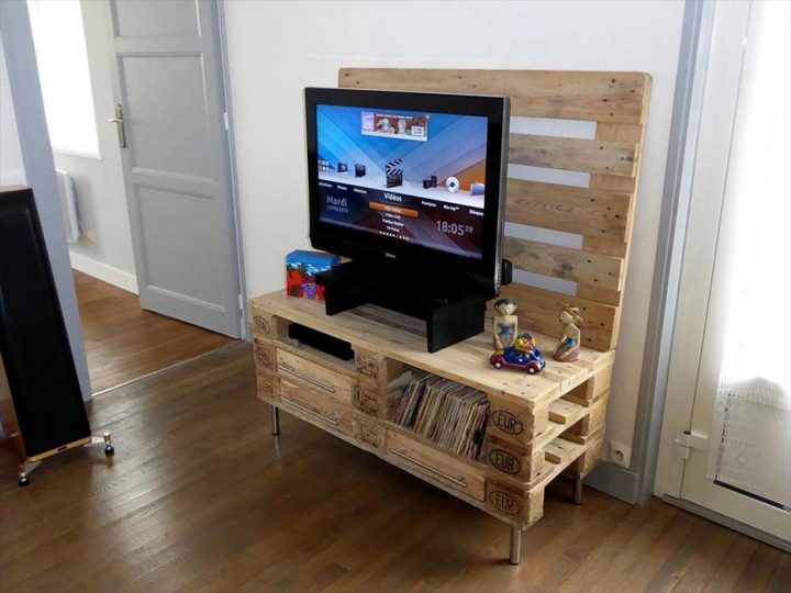 Cara Membuat Rak Tv Sendiri Dengan Mudah Dan Sederhana intérieur Meuble Tv Palette