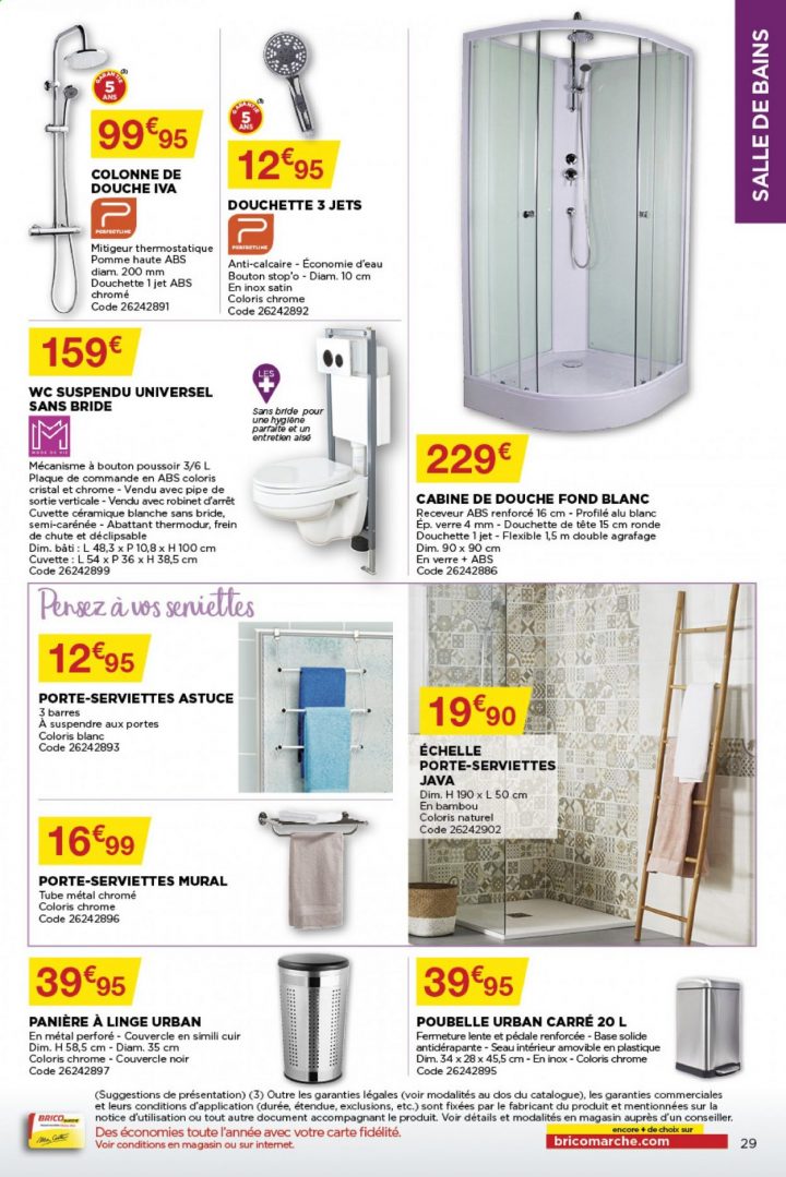 Catalogue Bricomarché 01.07.2020 – 12.07.2020 | Vos Promos serapportantà Cabine De Douche Bricomarché