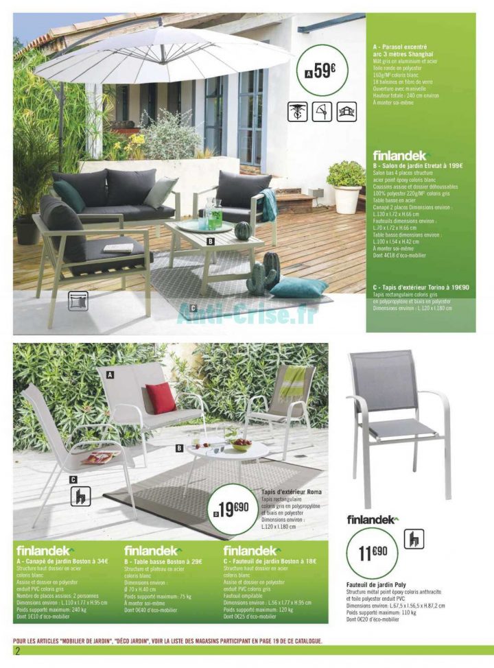 Catalogue Géant Casino Du 02 Au 28 Avril 2019 (Jardin dedans Salon De Jardin Casino