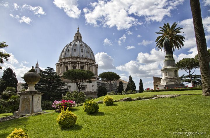 Βατικανό – Romeingreek.eu pour Jardins Du Vatican