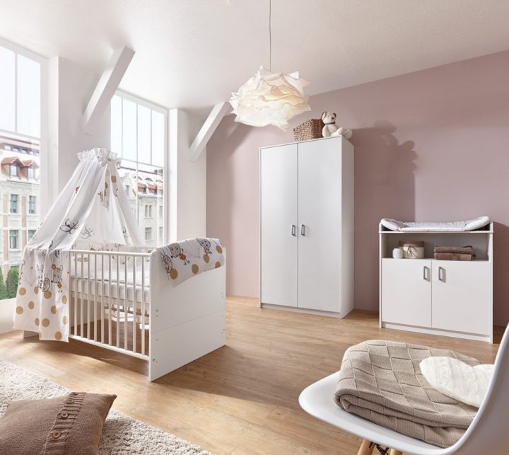 Chambre Bébé Complète 3 Pcs Sweet destiné Chambre Bébé Complète Évolutive