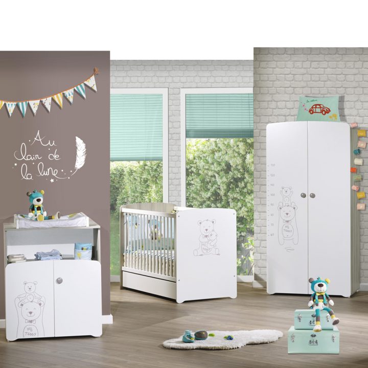 Chambre Bébé Complète – Chambre Bébé Fille Ou Garçon Pas Cher encequiconcerne Chambre Complète Bébé Pas Cher