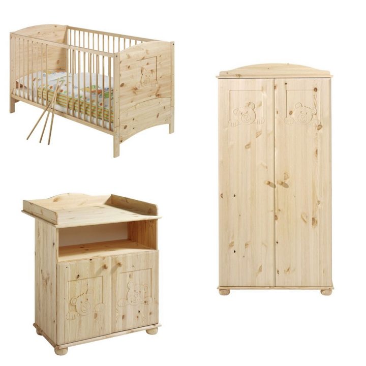 Chambre Bébé Complète Tradition 3Pcs serapportantà Chambre Bébé Complète Évolutive