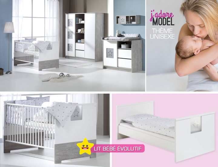 Chambre Bébé Étoile – Tous Les Produits intérieur Chambre Bébé Complète Évolutive