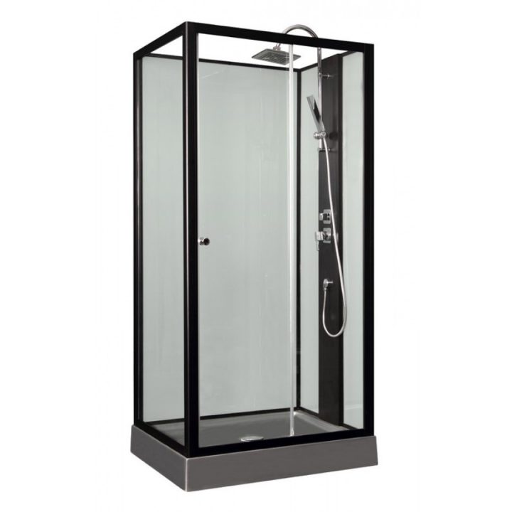 Charmant Cabine De Douche 60 X 80 Rectangle Ouranos 100×80 concernant Lapeyre Cabine De Douche