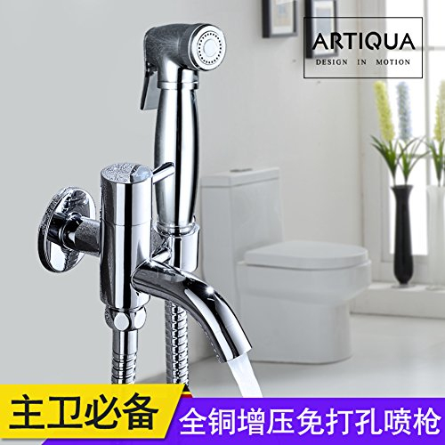 Chong Hintern Bidet-Armaturen,Wc Wasserhahn,Bidet Wc avec Kit Hygiène Wc Castorama