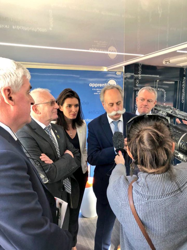 Christelle Morançais On Twitter: "visite De L'apprentibus intérieur Chambre Des Metiers Le Mans