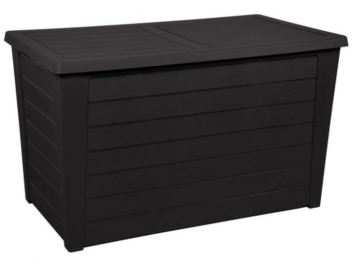 Coffre De Rangement Baya – 250 L – Anthracite – Vente De avec Coffre De Rangement Étanche