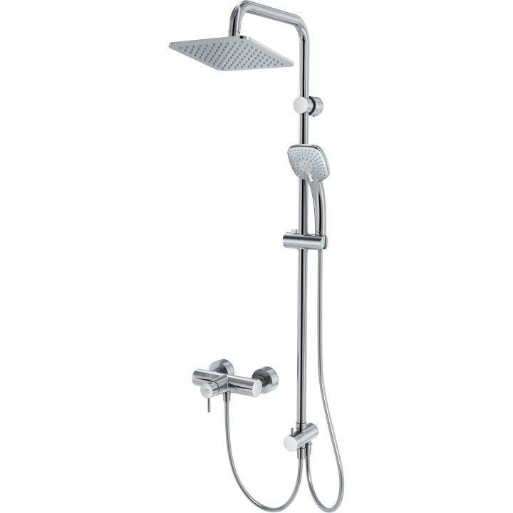 Colonne De Douche Et Bain, Ideal Standard Idealrain Cube Duo dedans Colonne De Douche Ideal Standard