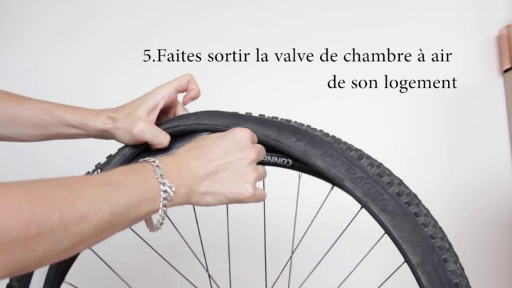 Comment Changer Son Pneu Et Sa Chambre À Air – Vtt pour Changer Chambre À Air Vtt