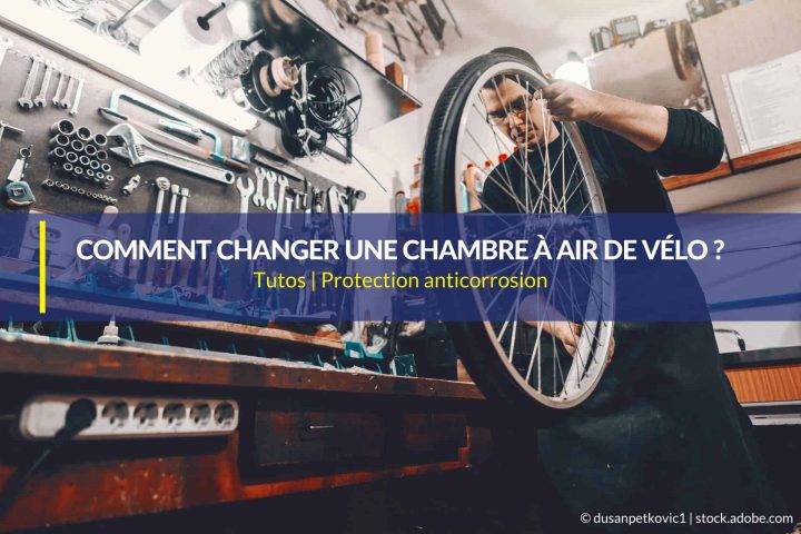 Comment Changer Une Chambre À Air De Vélo ? – Wd-40 Fr encequiconcerne Changer Chambre À Air Vtt