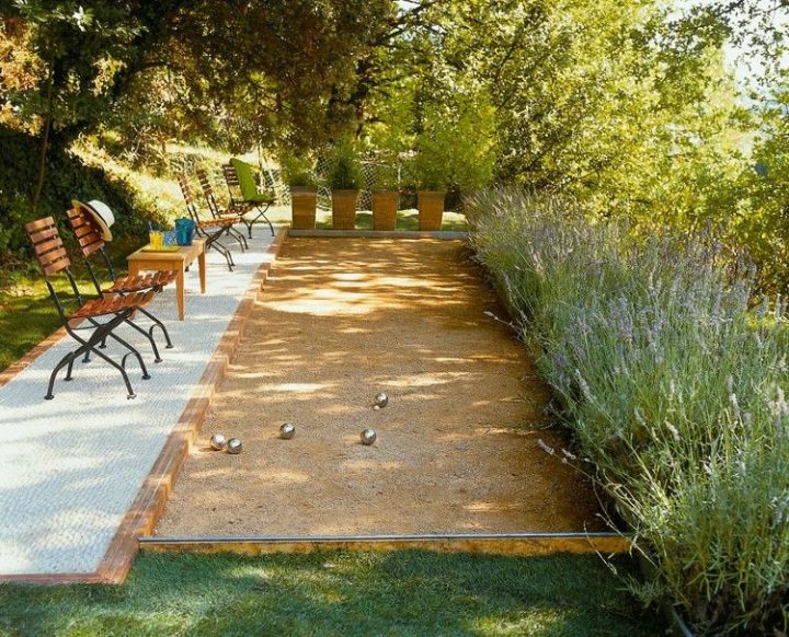 Comment Construire Un Terrain De Pétanque Chez Soi ? 4 avec Terrasse Tout Terrain Xtiles