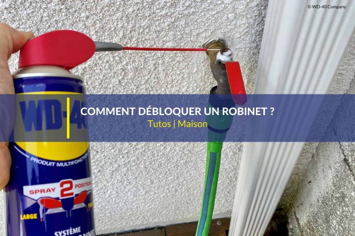 Comment Débloquer Un Robinet Grippé Et/ou Entartré ? – Wd-40 Fr pour Pas D Eau Chaude Sur Un Seul Robinet