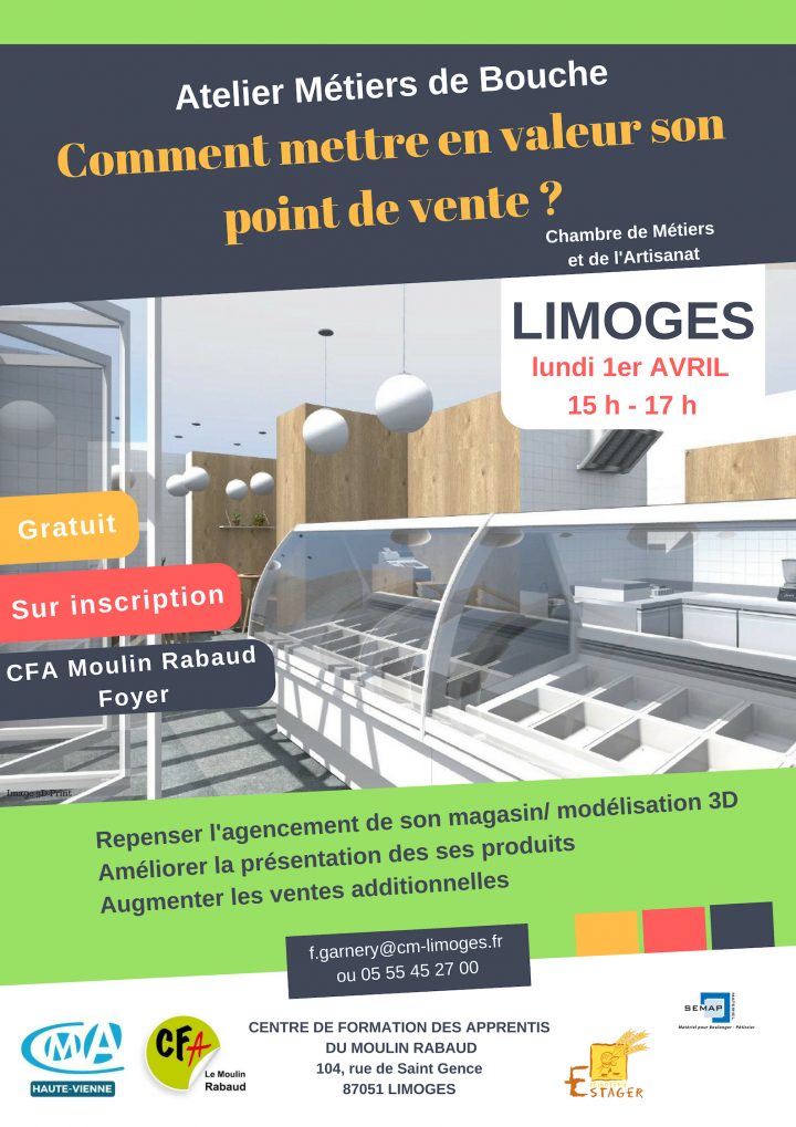 Comment Mettre En Valeur Son Point De Vente? – Les Artisans dedans Chambre Des Metiers Limoges