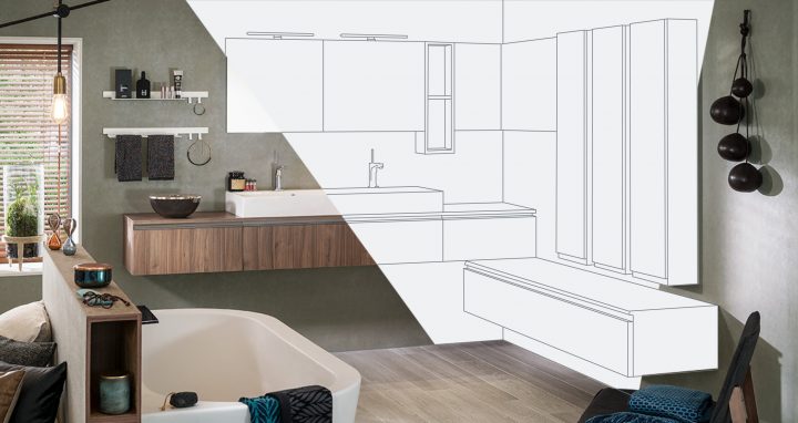 Configurateur 3D : Concevoir Sa Salle De Bain En Ligne intérieur Concevoir Sa Salle De Bain