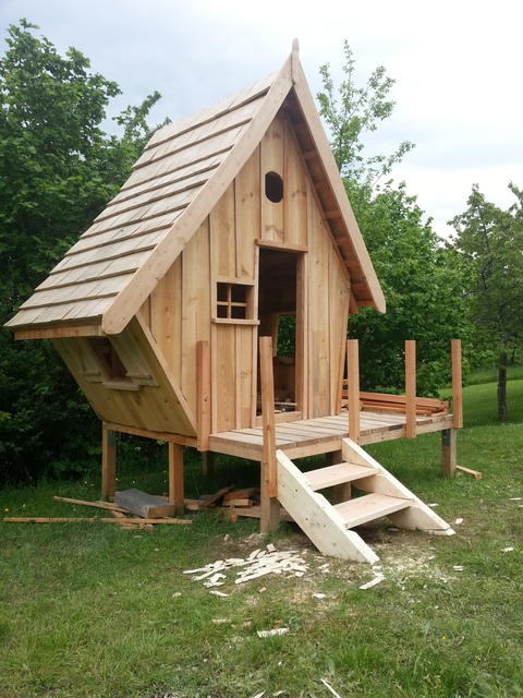 Construire Cabane Bois Enfant – Maison Parallele encequiconcerne Cabane De Jardin Enfant Bois