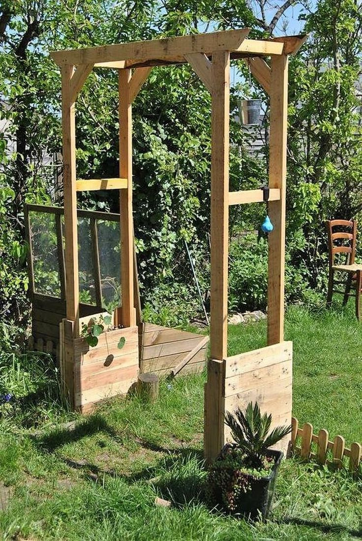 Creative Ideas For Recycling Wooden Pallets En 2020 avec Pergola Martika