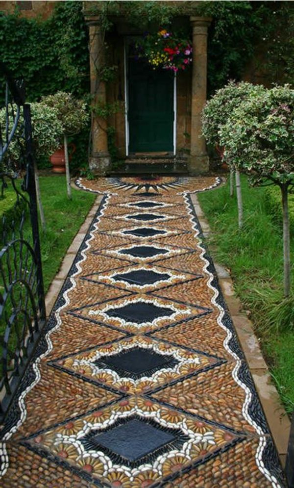 Créer Le Plus Beau Jardin Avec Le Gravier Pour Allée concernant Idée Allée De Jardin