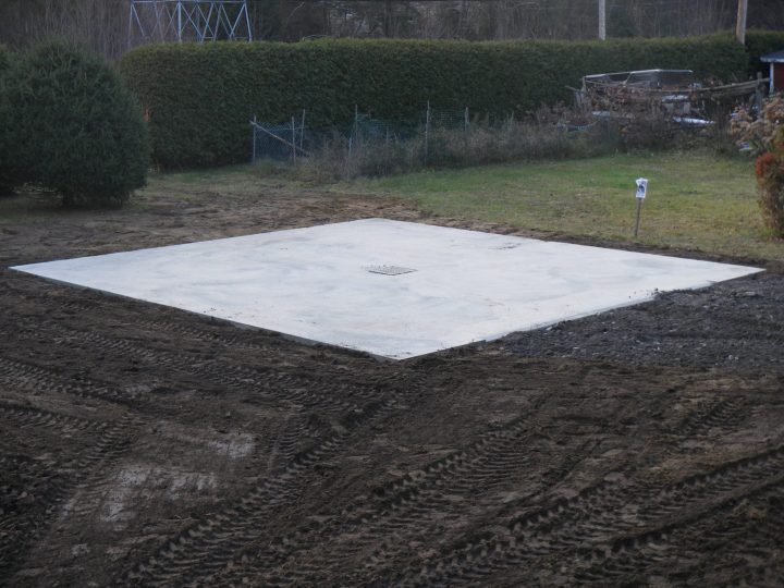 Dalle Monolitique Pour Garage – Plancher Et Fondation En Béton concernant Fondation Cabanon