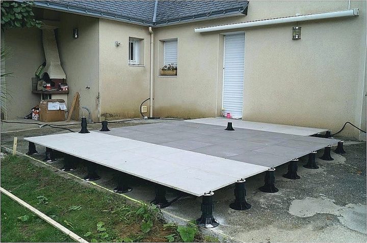 Dalle Sur Plot Terrasse Sur Plot Beton – Idees Conception tout Dalle Terrasse Sur Plot Brico Depot