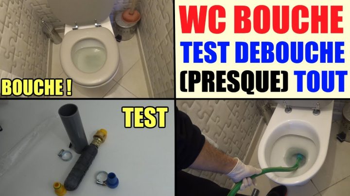 Déboucher Wc Canalisation : Test Débouche Tout Écologique Lavabo Douche  Évier Baignoire Gouttières avec Douche Bouchée Que Faire